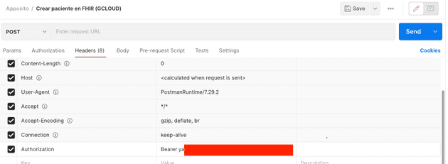 Authentication: Bearer TOKEN