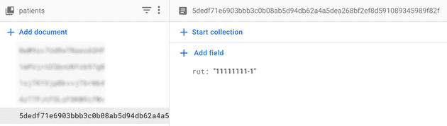 Paciente con ID = 5dedf…