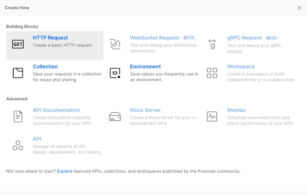 Crear un nuevo HTTP Request